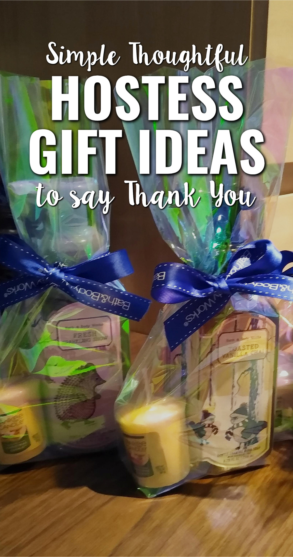 Simple Thoughtful Hostess Gift ideas To Say Thank You In Appreciation For Hospitality 