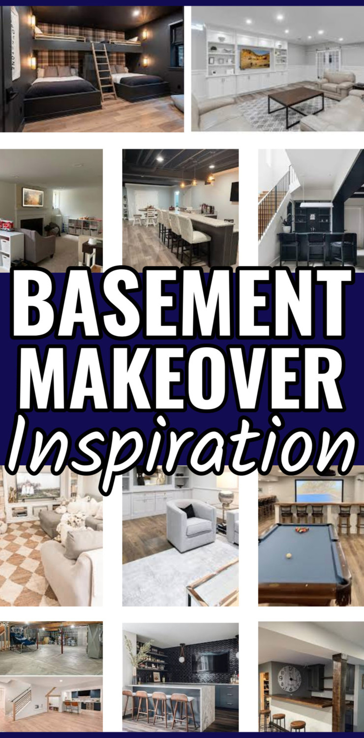 basement makeover inspiration