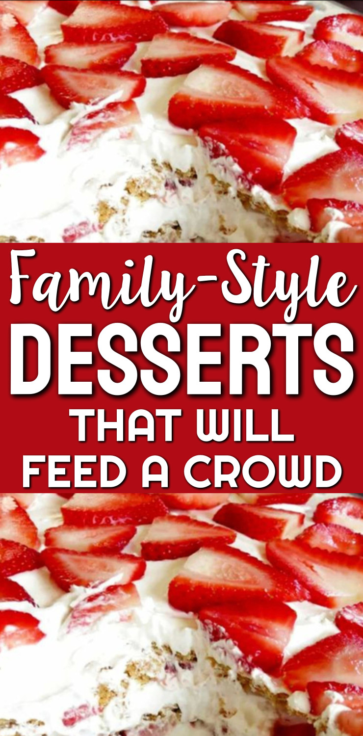 Family style desserts