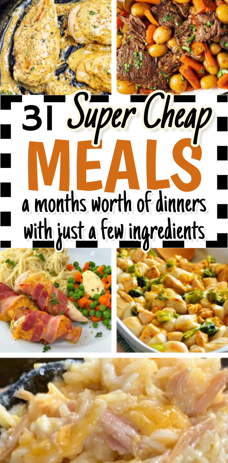 31 Super Cheap Meals