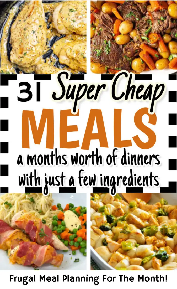 31 Super Cheap Meals