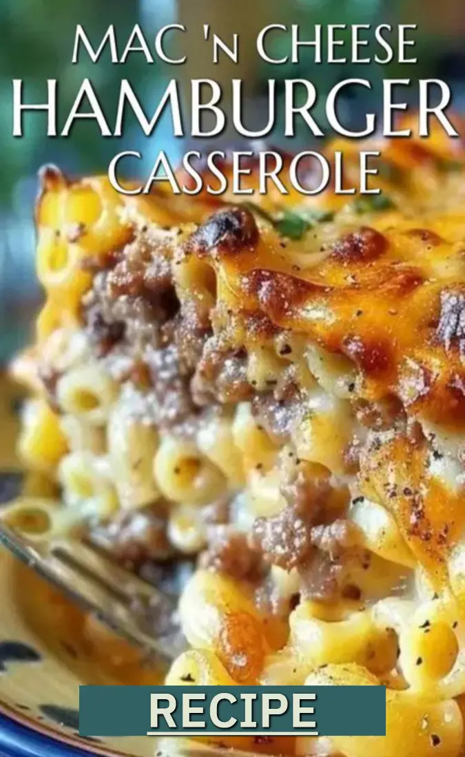 Mac 'n Cheese Hamburger Casserole