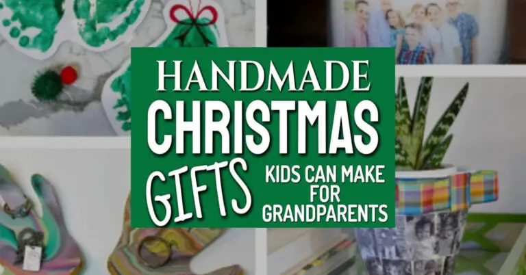 Handmade Christmas Gift Ideas For Grandparents From Kids – Cute Homemade Gifts To Make!