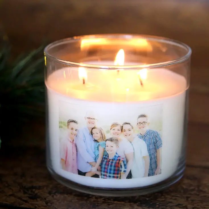 Image for How to Make Personalized Photo Candles