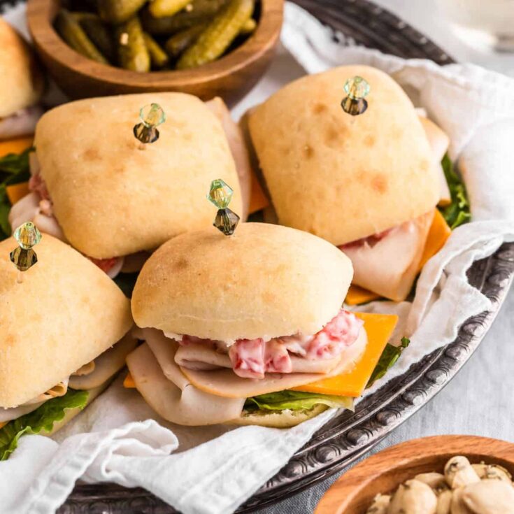 Image for Mini Club Sandwiches for Parties