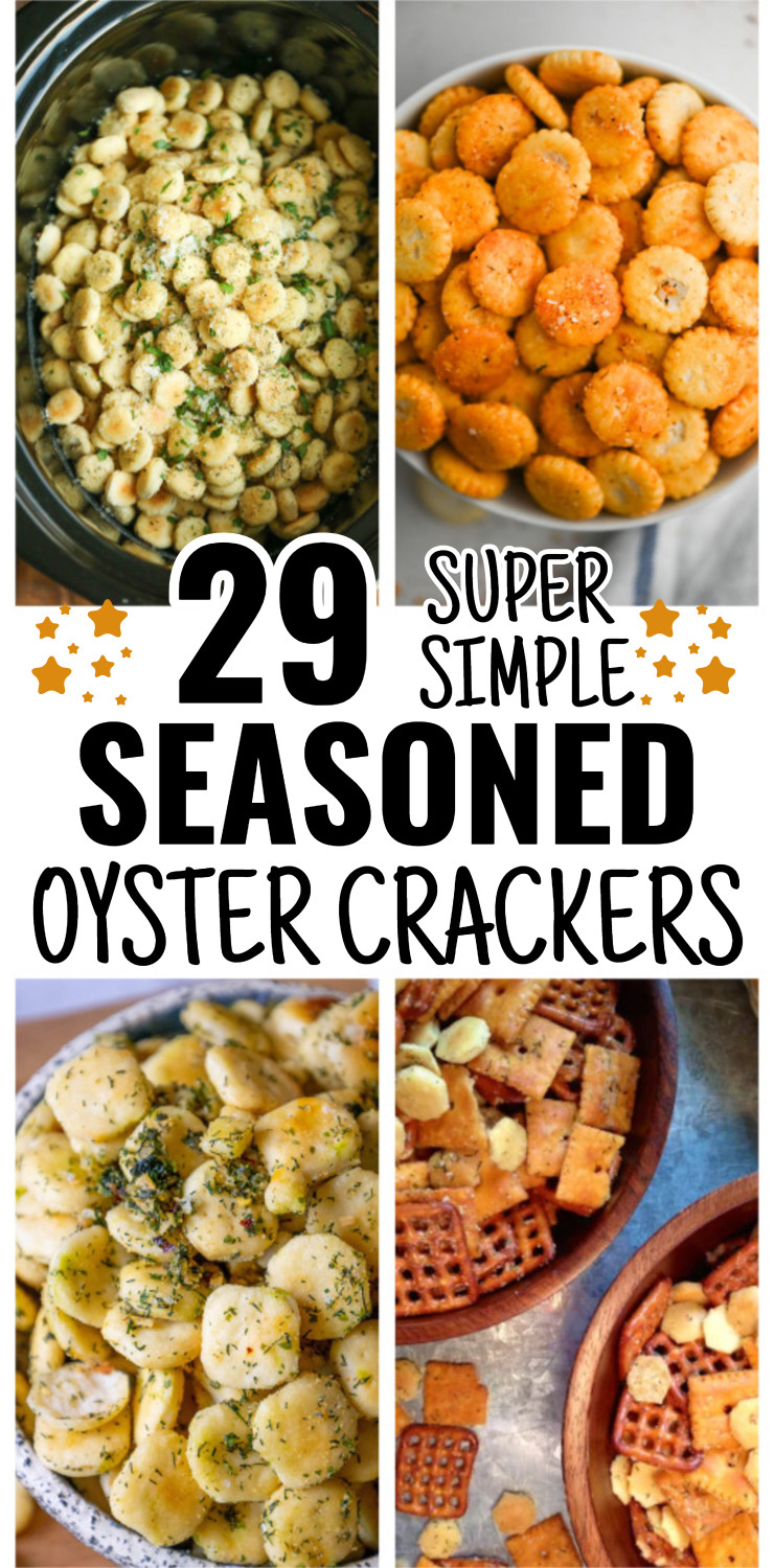 29 Seasoned Oyster Cracker Recipes For Crunchy, Salty, Savory, or Sweet Party Snacks