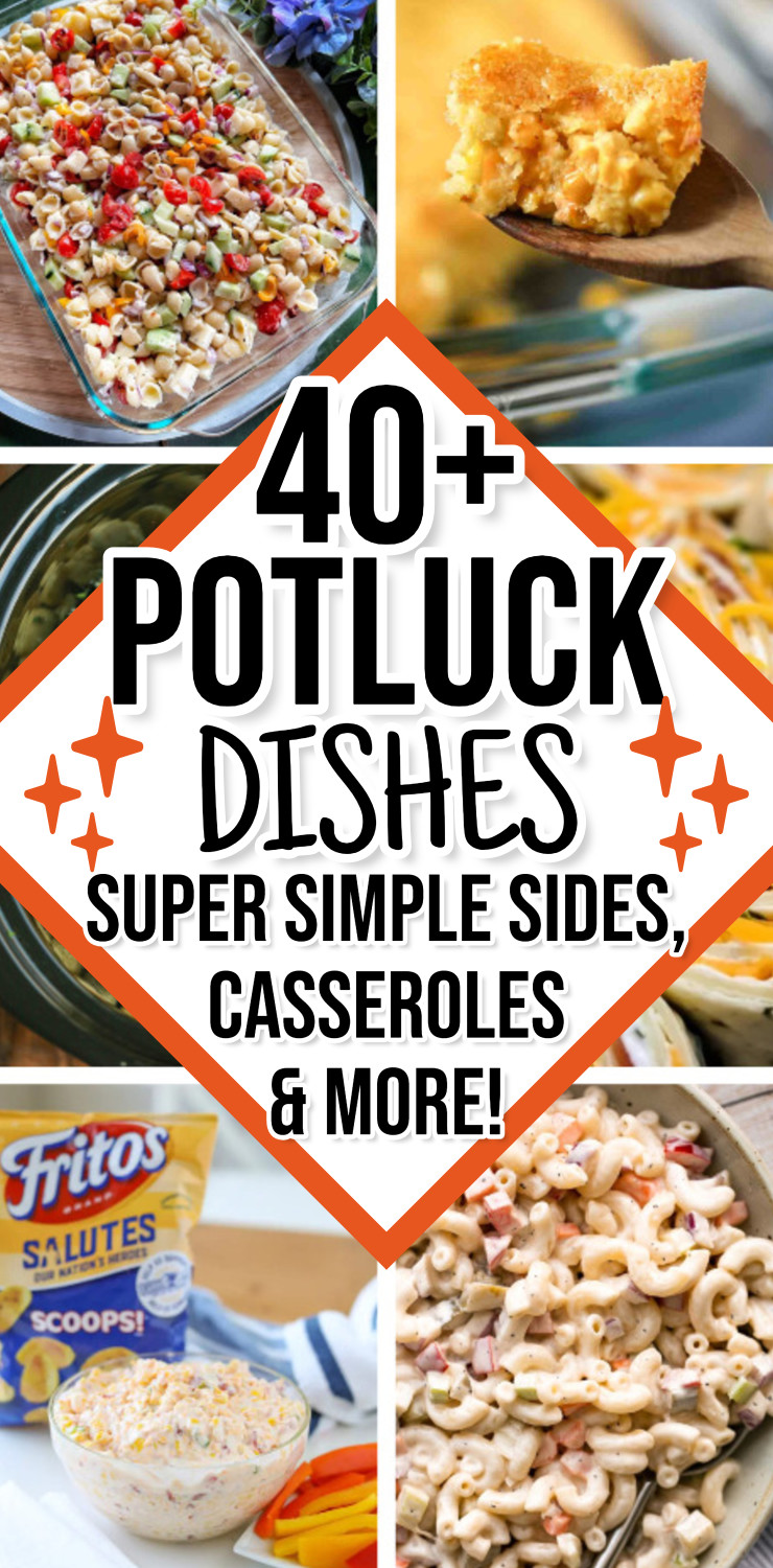 40+ potluck dishes