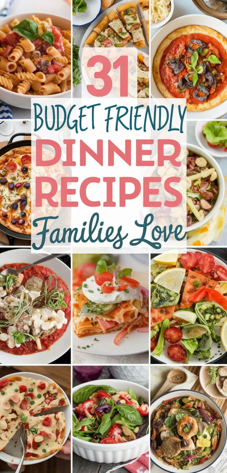 budget friendly family dinners