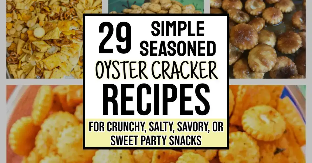 29 Seasoned Oyster Cracker Recipes For Crunchy, Salty, Savory, or Sweet Party Snacks