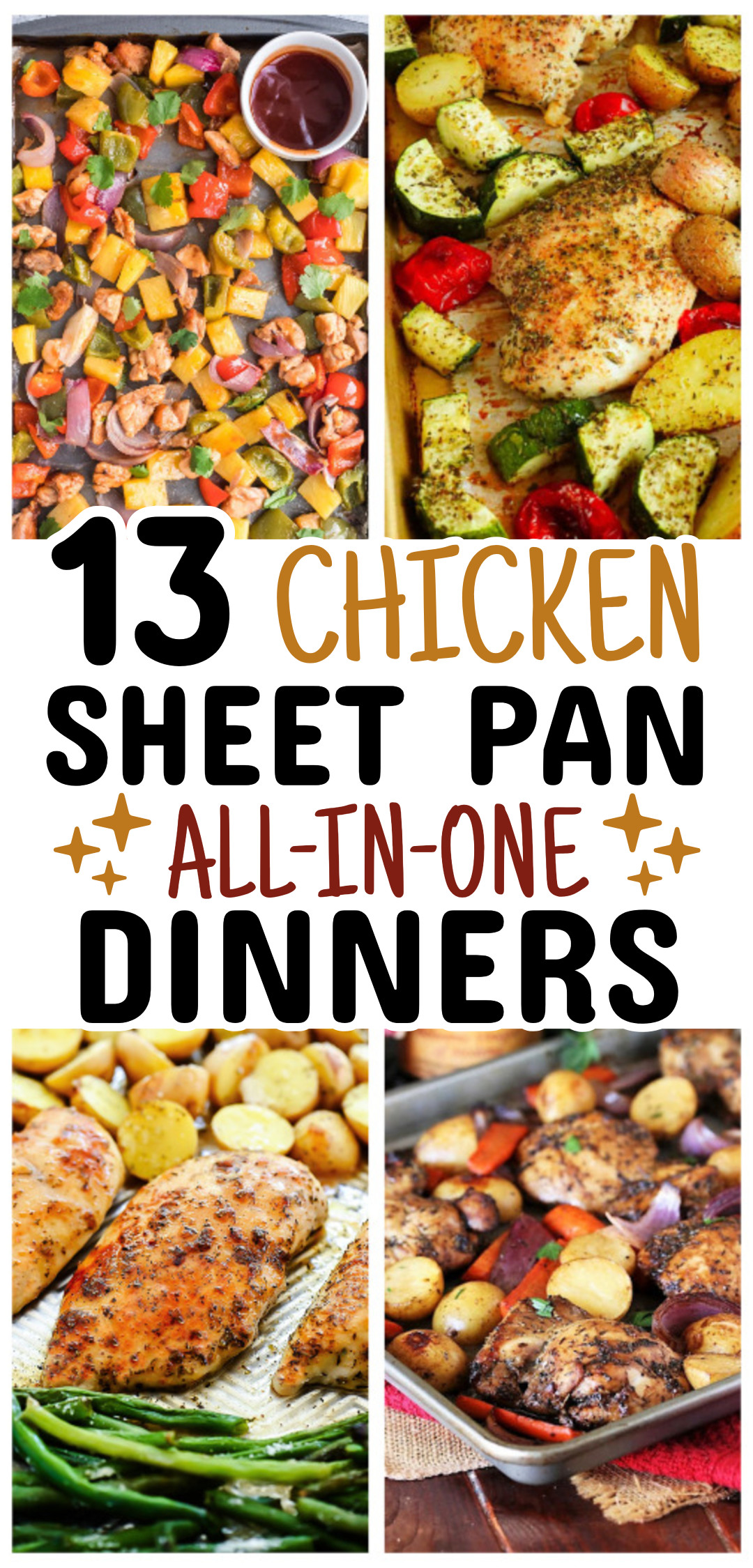 13 Chicken Sheet Pan Dinner Recipes For A Cheap and Tasty All-In-One Meal