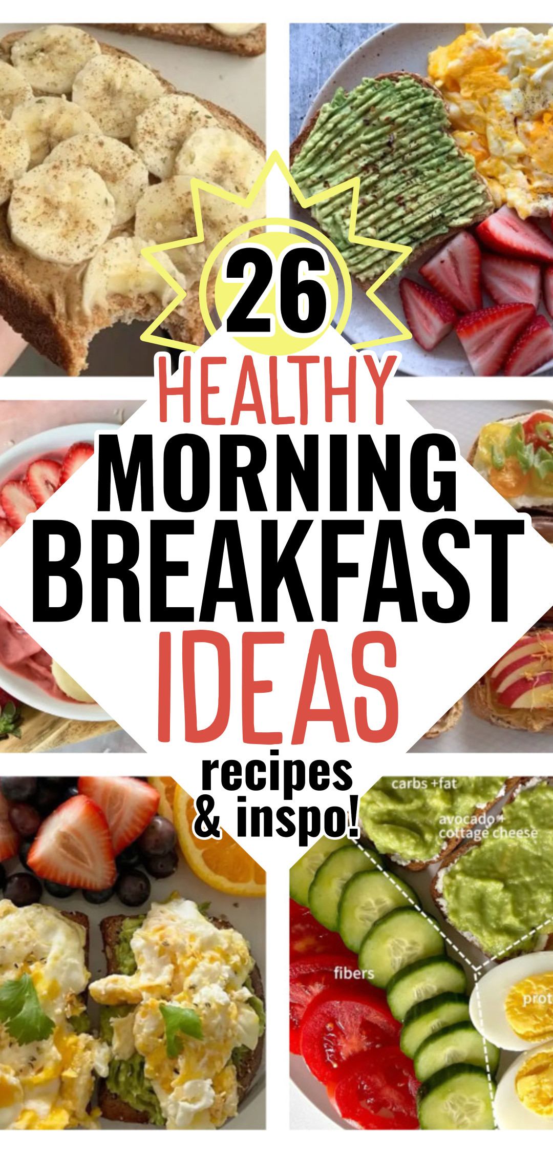 Easy Breakfast Inspo and Ideas For A Healthier Meal To Start To Your Day