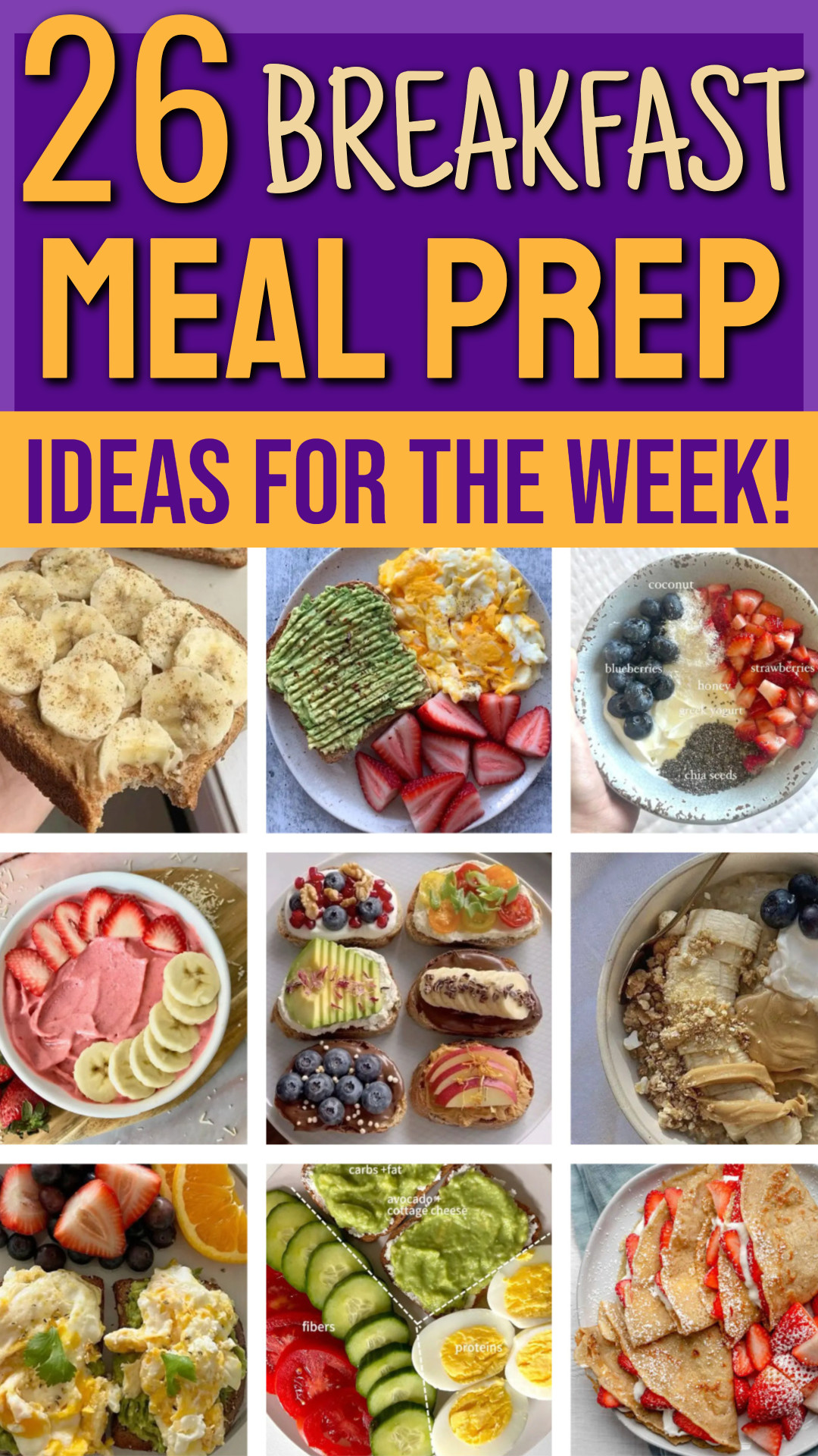 Easy Breakfast Inspo and Ideas For A Healthier Meal To Start To Your Day