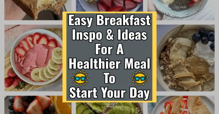 Easy Breakfast Inspo and Ideas For A Healthier Meal To Start Your Day