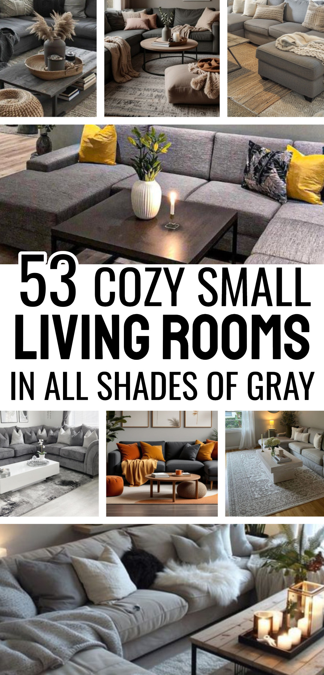 Grey living room decor tips to add warmth and style