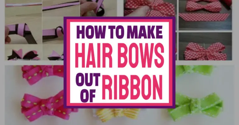 How To Make Hair Bows for Babies (DIY Ribbon Bow Tutorials and Examples)