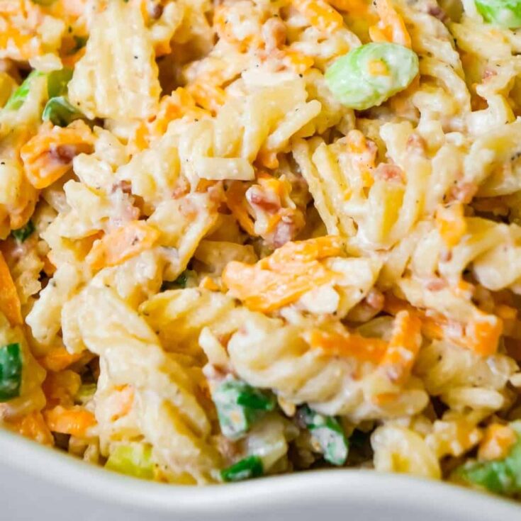 Image for Cheddar Bacon Ranch Pasta Salad