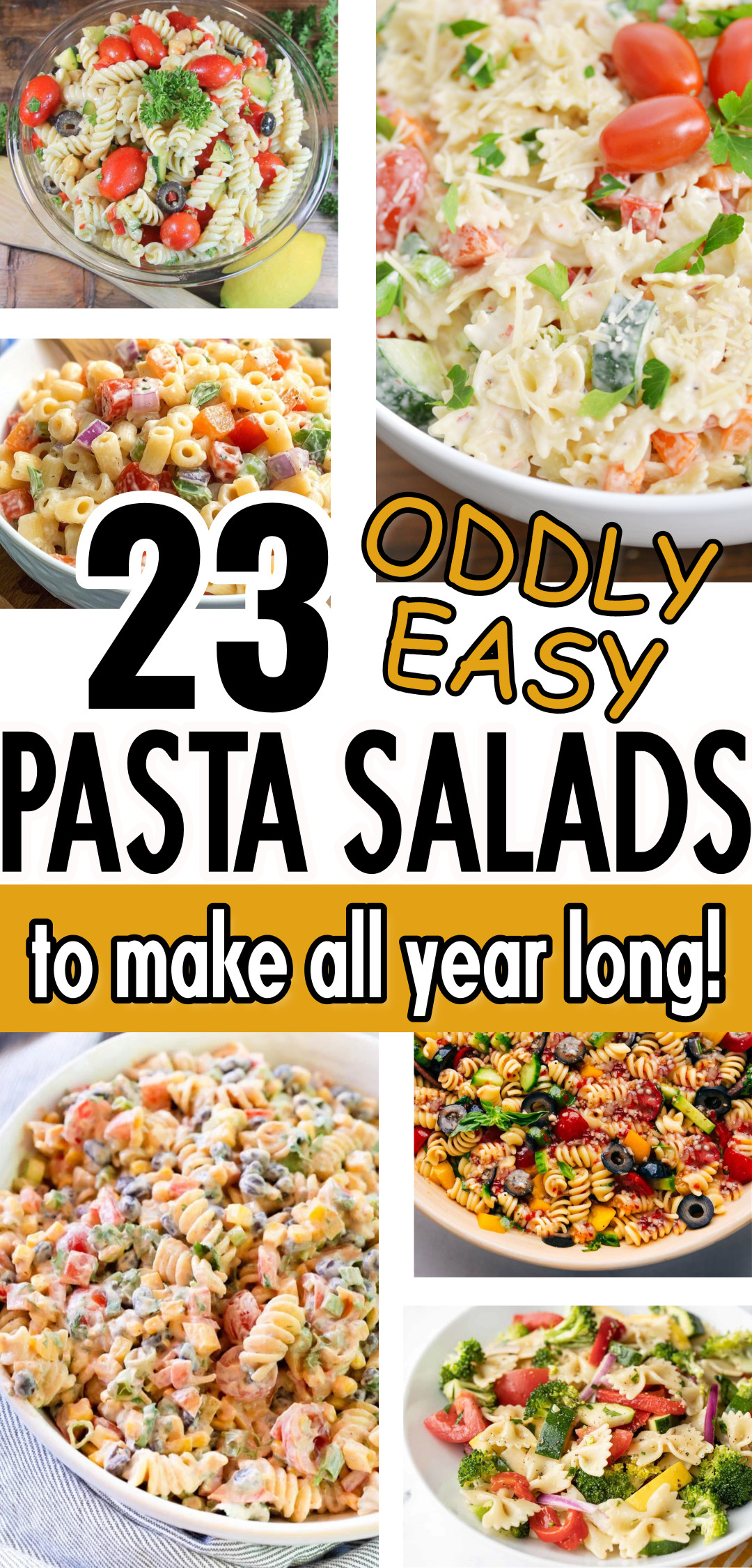 Oddly Easy Pasta Salads To Make All Year Long