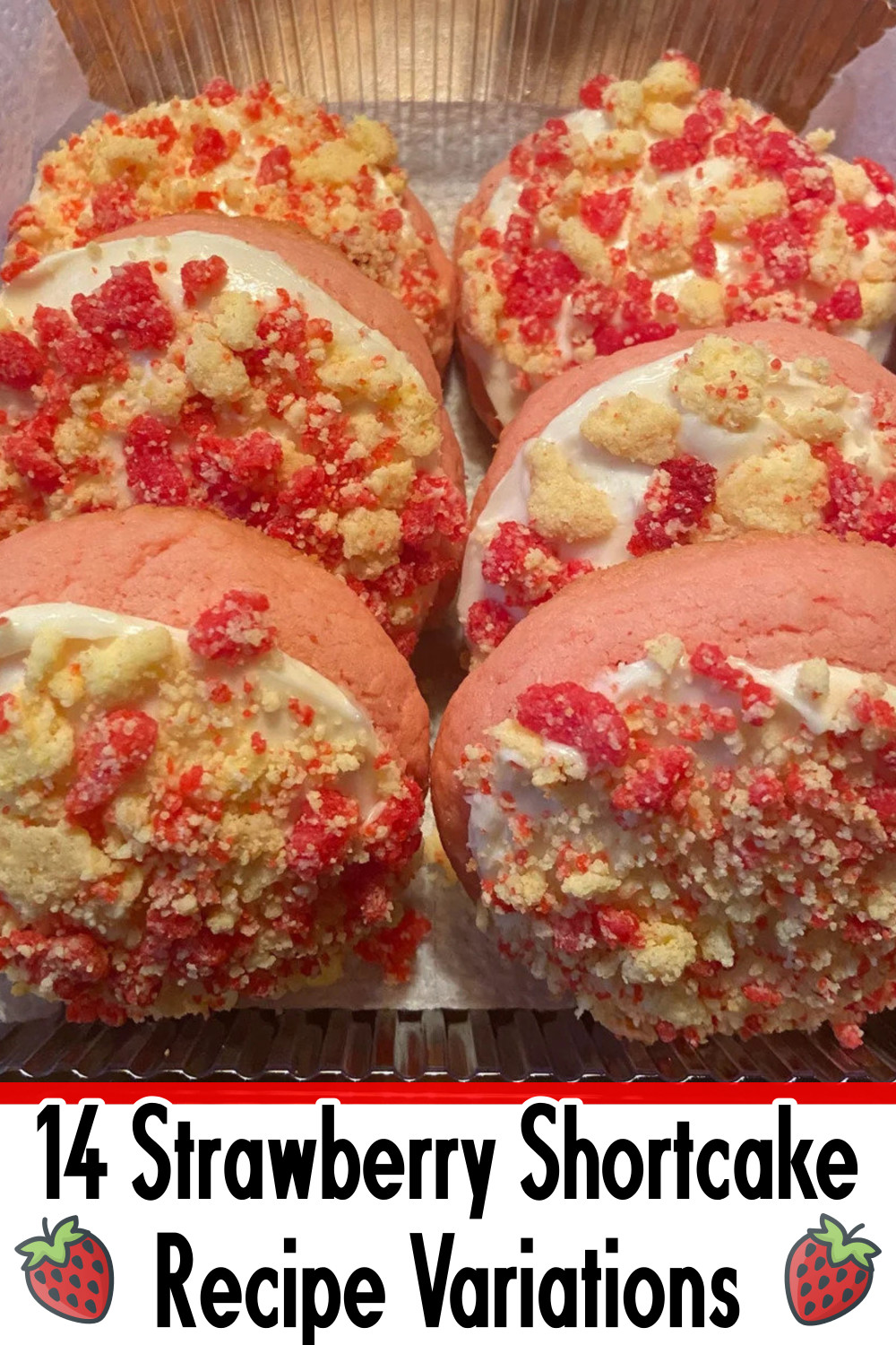 Strawberry Shortcake Cookies from scratch