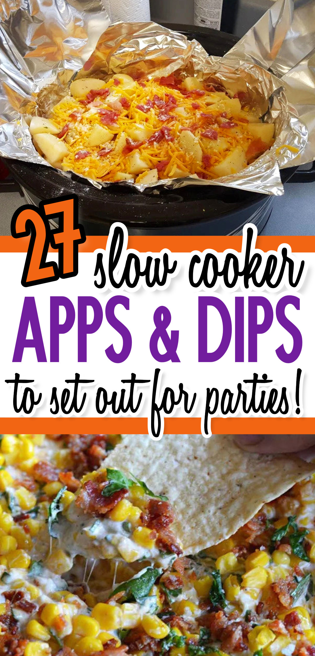 27 Slow Cooker Crockpot Appetizers and Dips