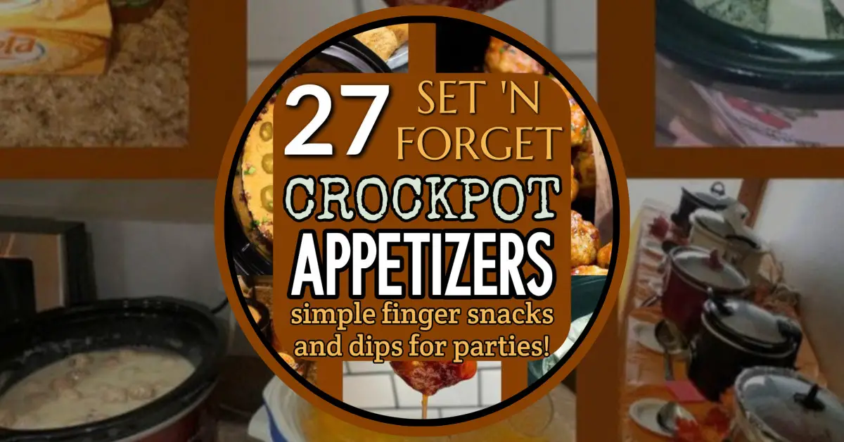The Easiest Set 'N Forget Crock Pot Appetizers To Make For Parties