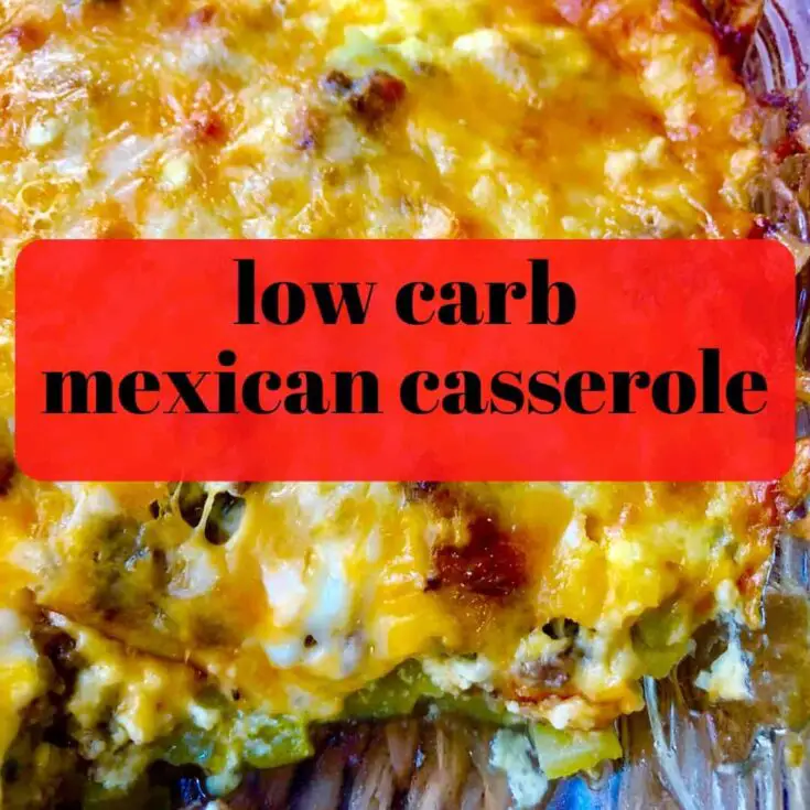 Image for Low Carb Mexican Casserole