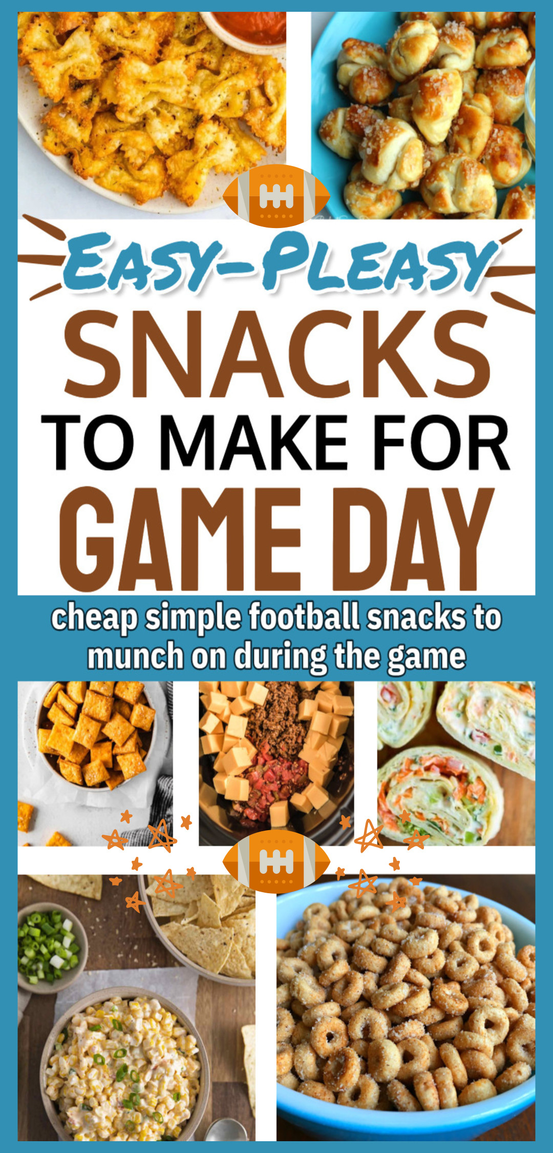 Easy-Pleasy Snacks To Make For Game Day