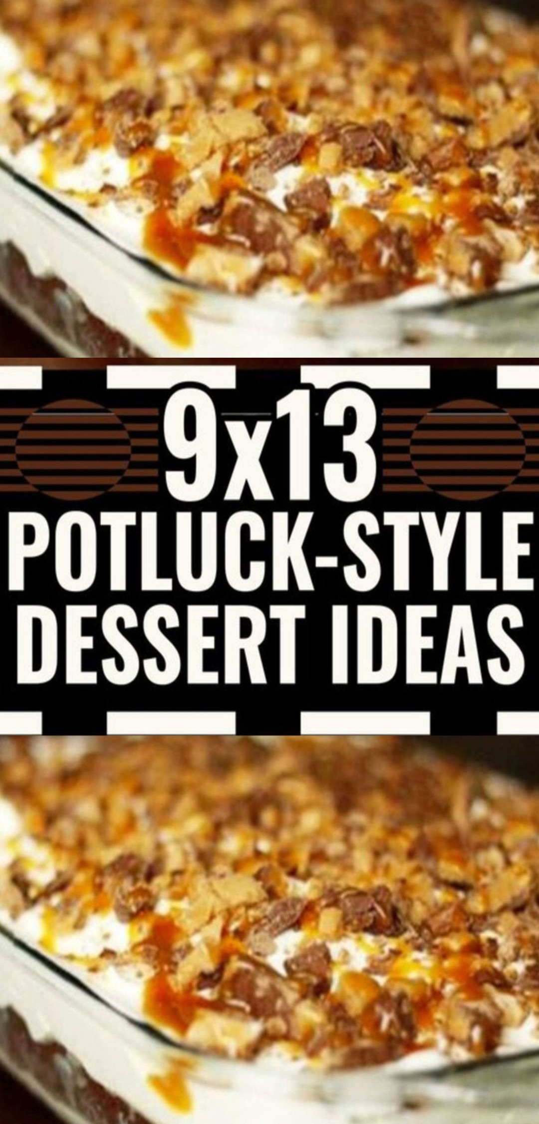 9x13 potluck style desserts