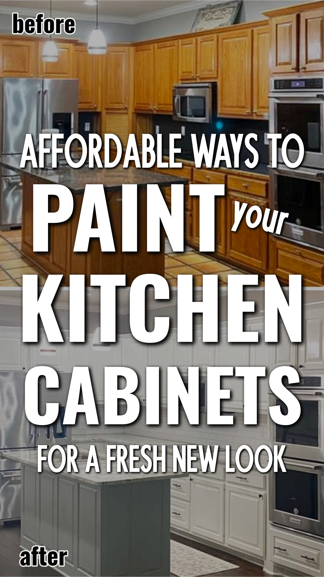Colors and Tips To Paint Your Kitchen Cabinets For A Fresh New Look