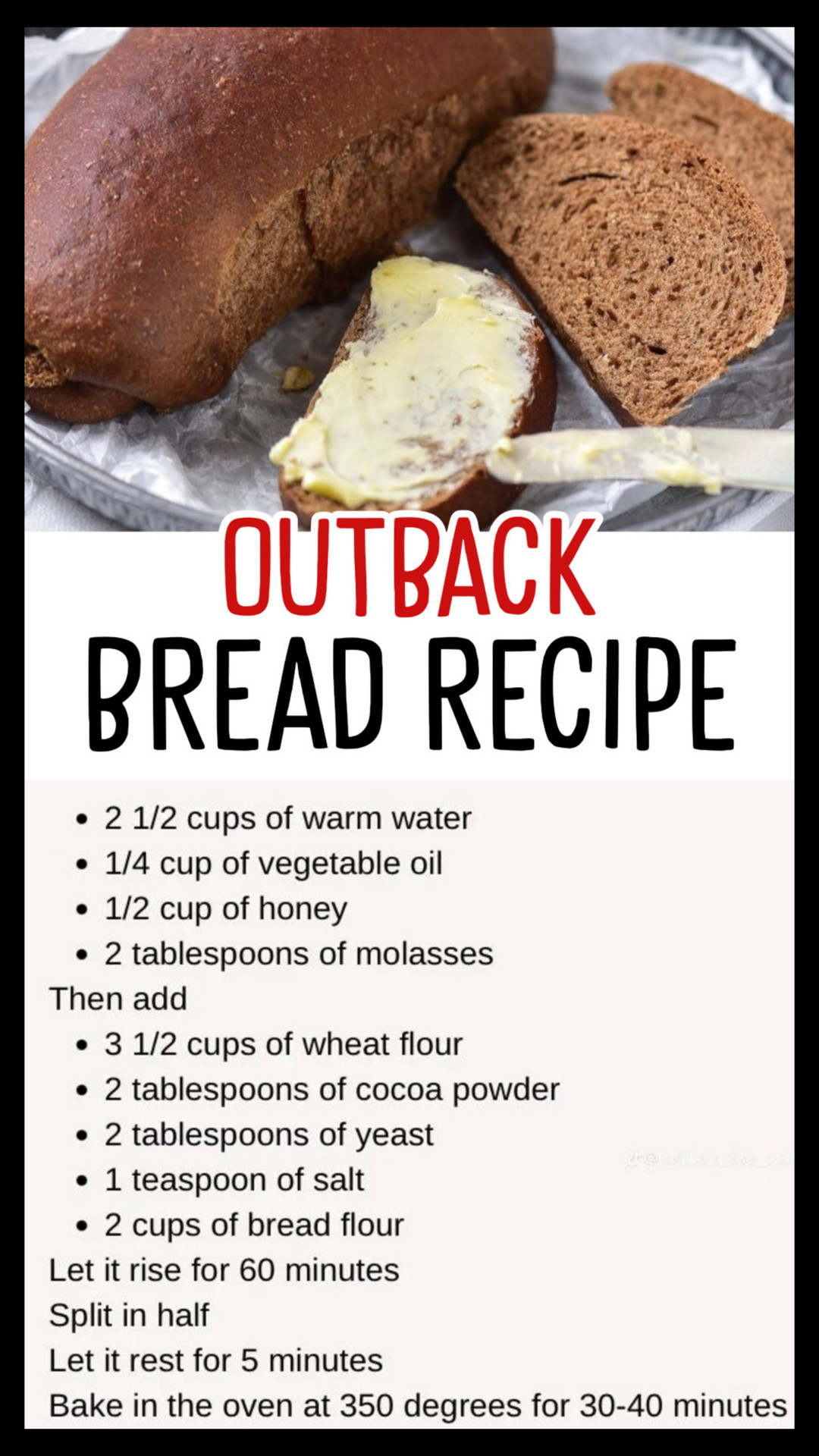 Outback Bread Recipe - Outback Steakhouse Restaurant copy cat recipes