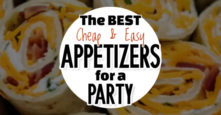 Cheap EASY Appetizers For A Party (40+ simple recipes!)