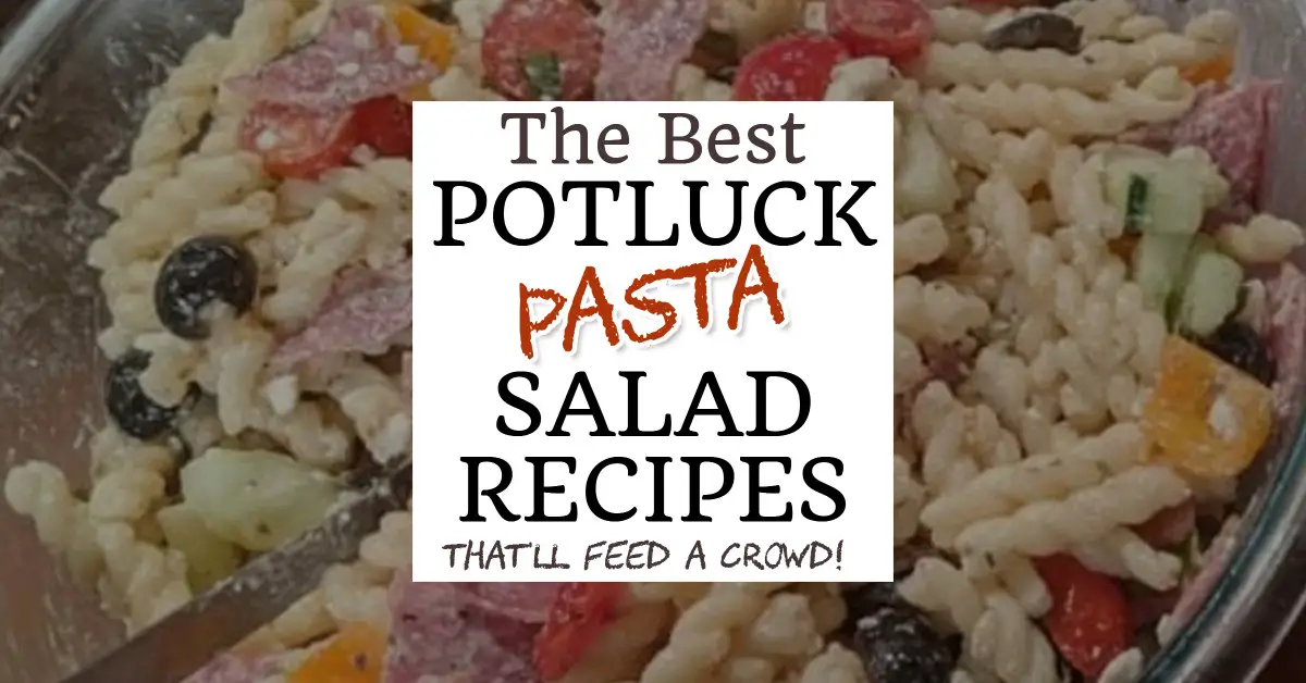 best potluck pasta salad recipes - jen's favorites