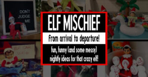 Jen's favorite elf on the shelf ideas