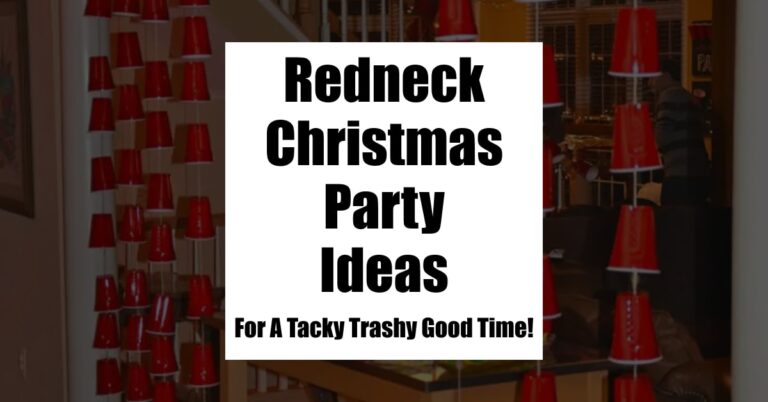 Redneck Christmas Party Ideas For A Tacky Trashy Good Time