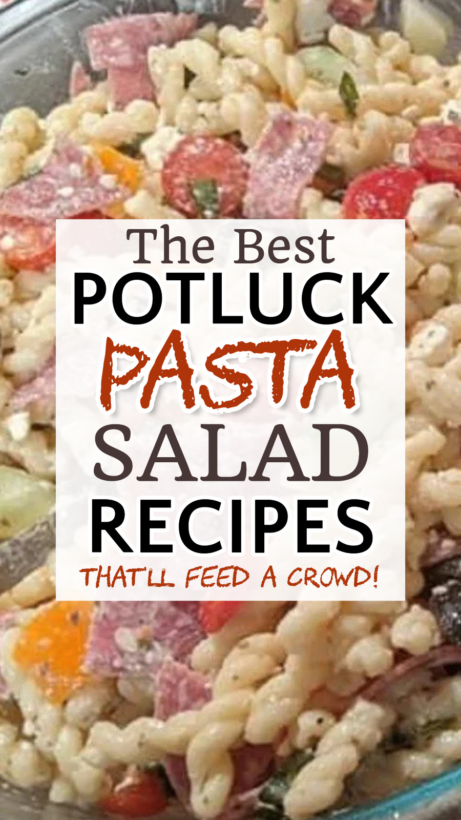 The Best Potluck Pasta Salad Recipes That'll Feed A Crowd