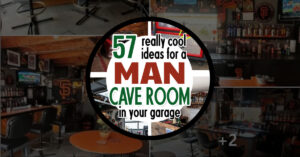 Jen's clever DIY man cave ideas for your garage hangout!