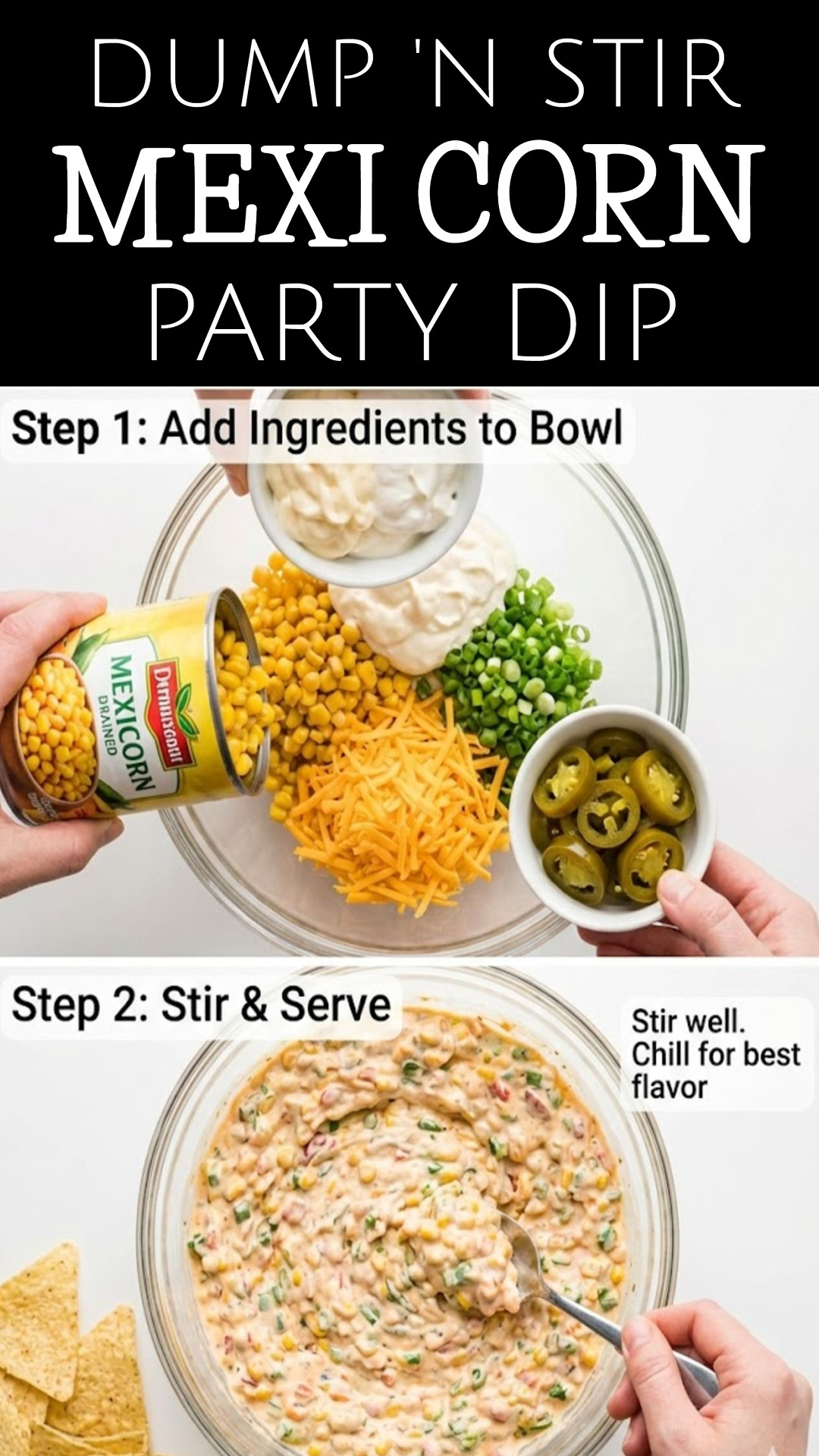 Cold Mexi Corn Dip