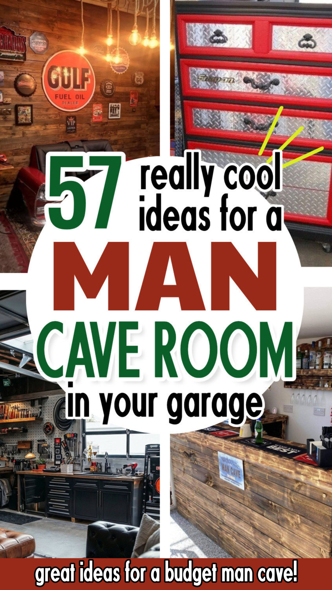 man cave room ideas in garage